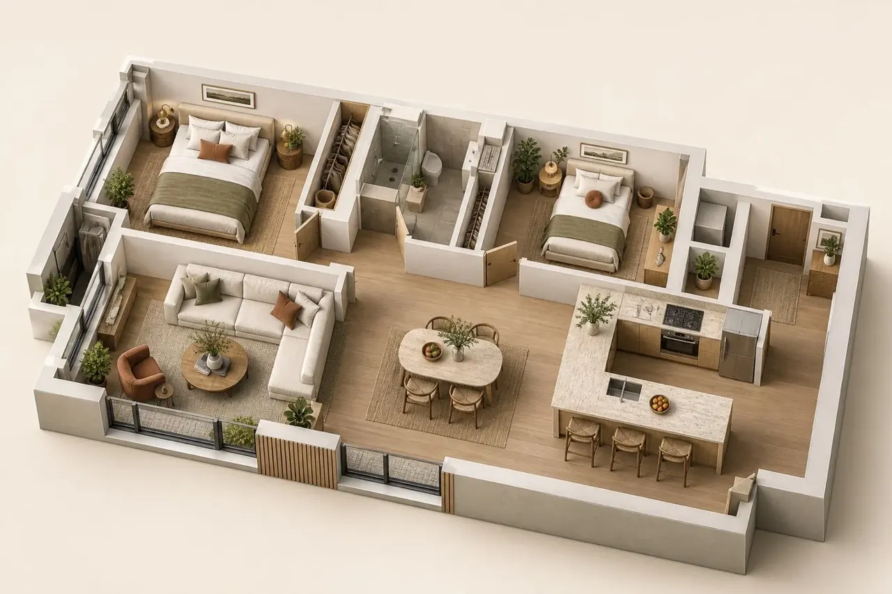 AI 3D Room Designer