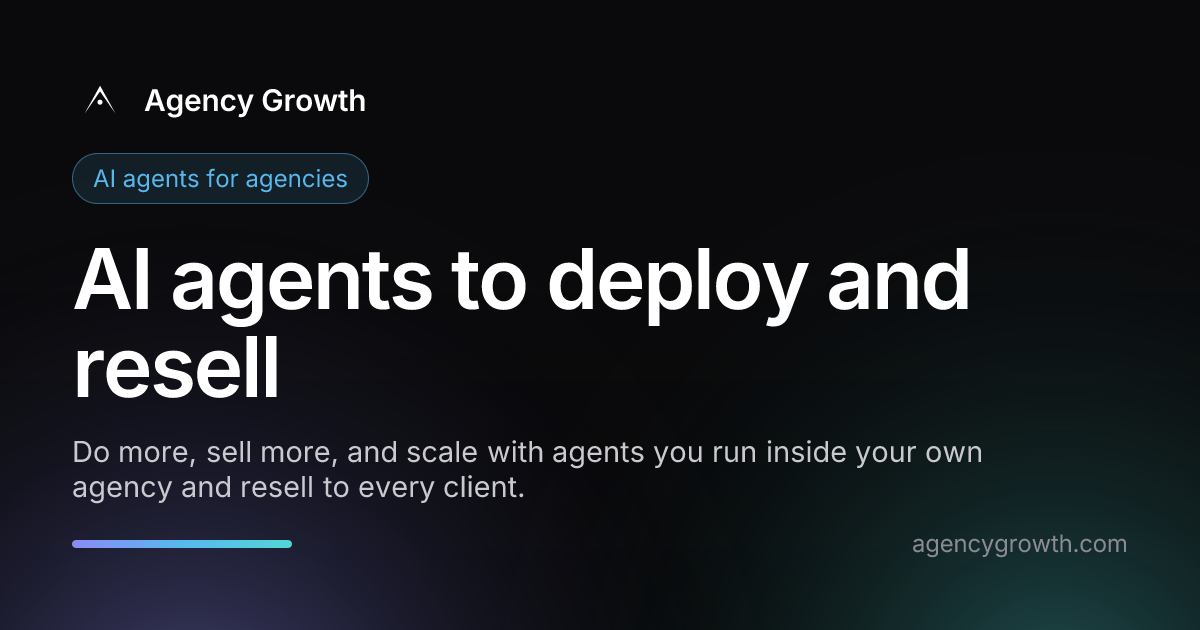 Agency Growth