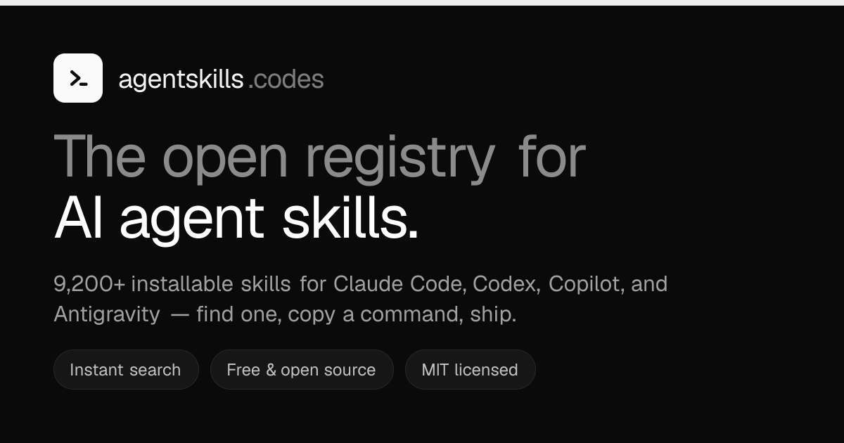 agentskills.codes