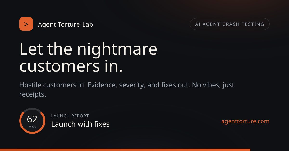 Agent Torture Lab