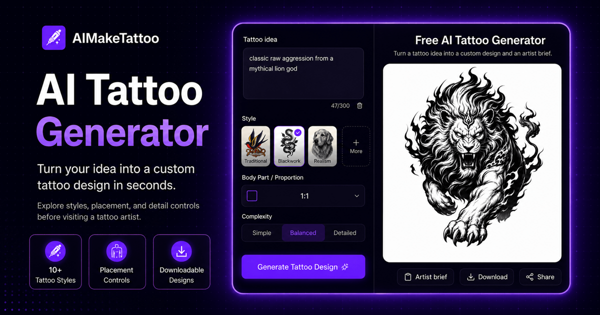 AIMakeTattoo