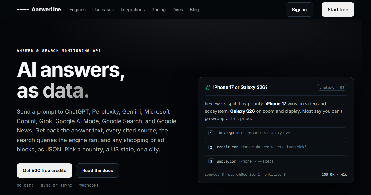 AnswerLine