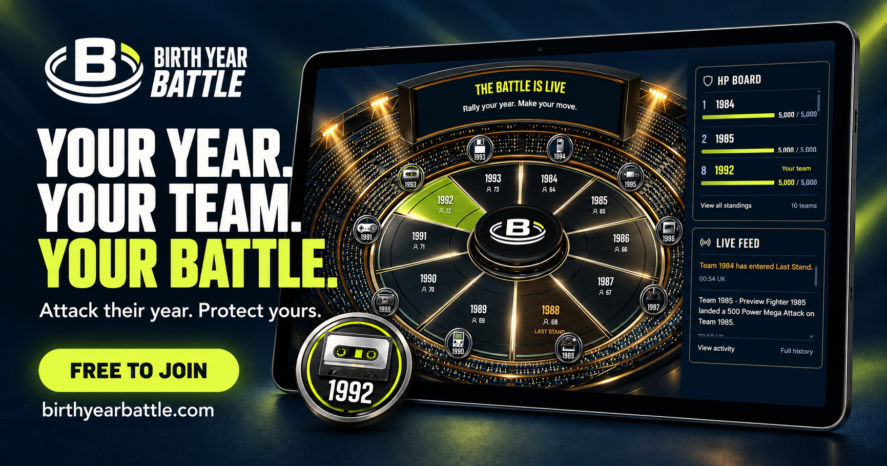 Birth Year Battle