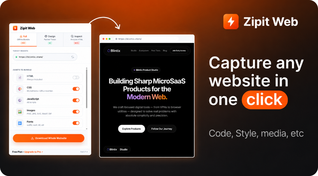 Zipitweb