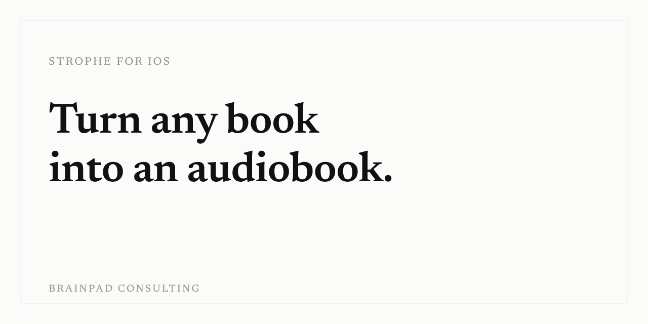 Strophe Reader