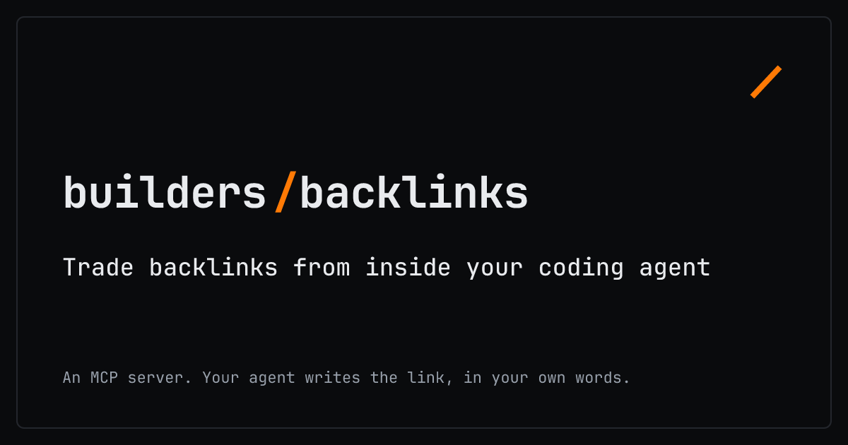 Builders Backlinks