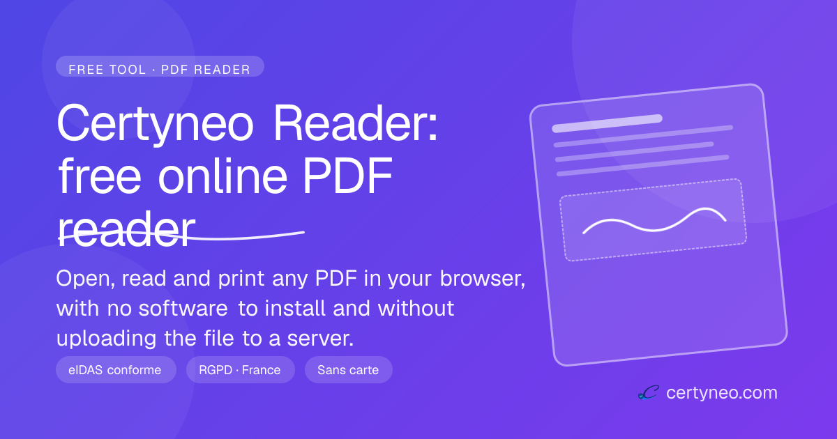 Certyneo Reader