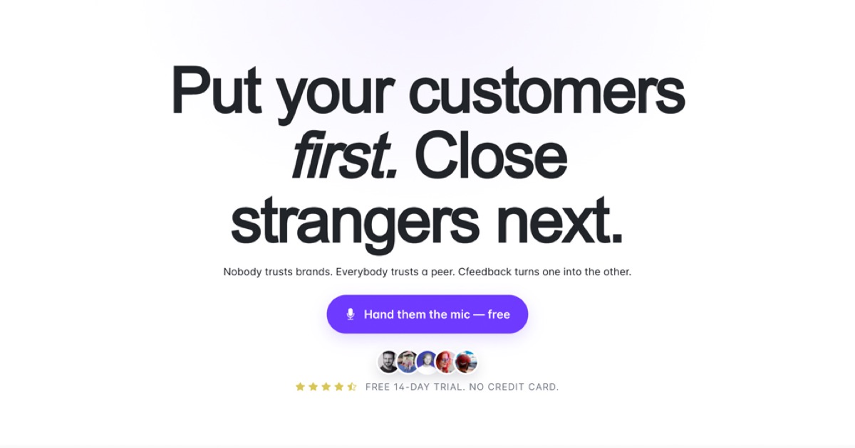 Customer Feedback