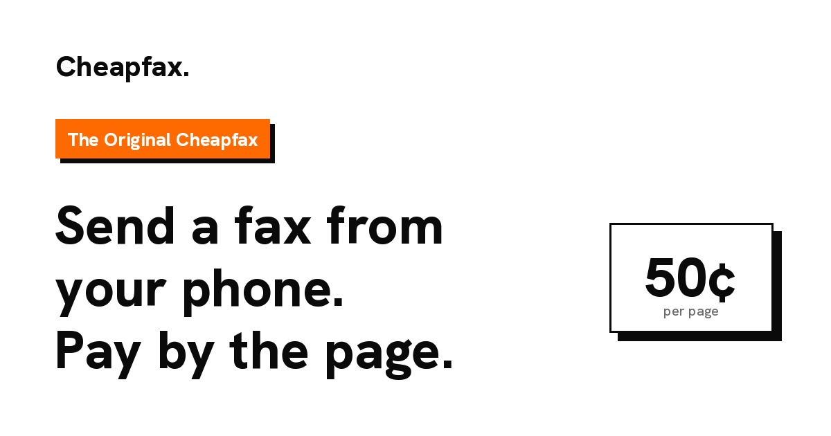 Cheapfax