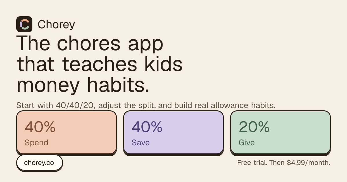 Chorey: chores and allowance