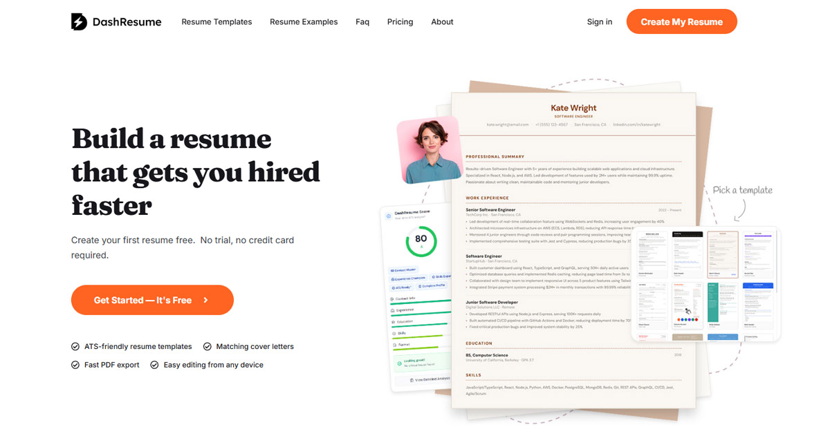 DashResume
