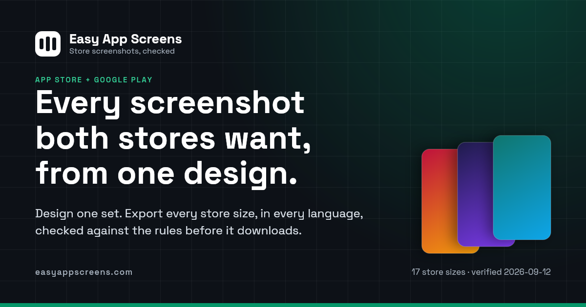 EasyAppScreens