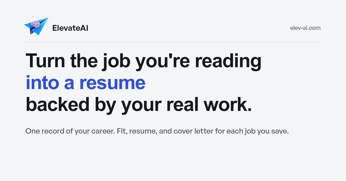 ElevateAI