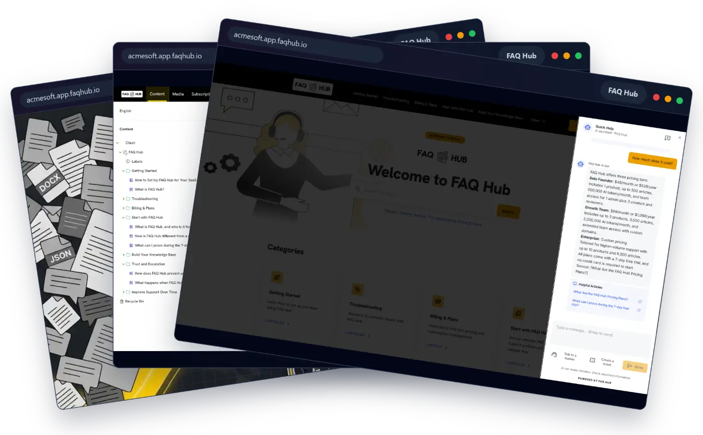 FAQ Hub