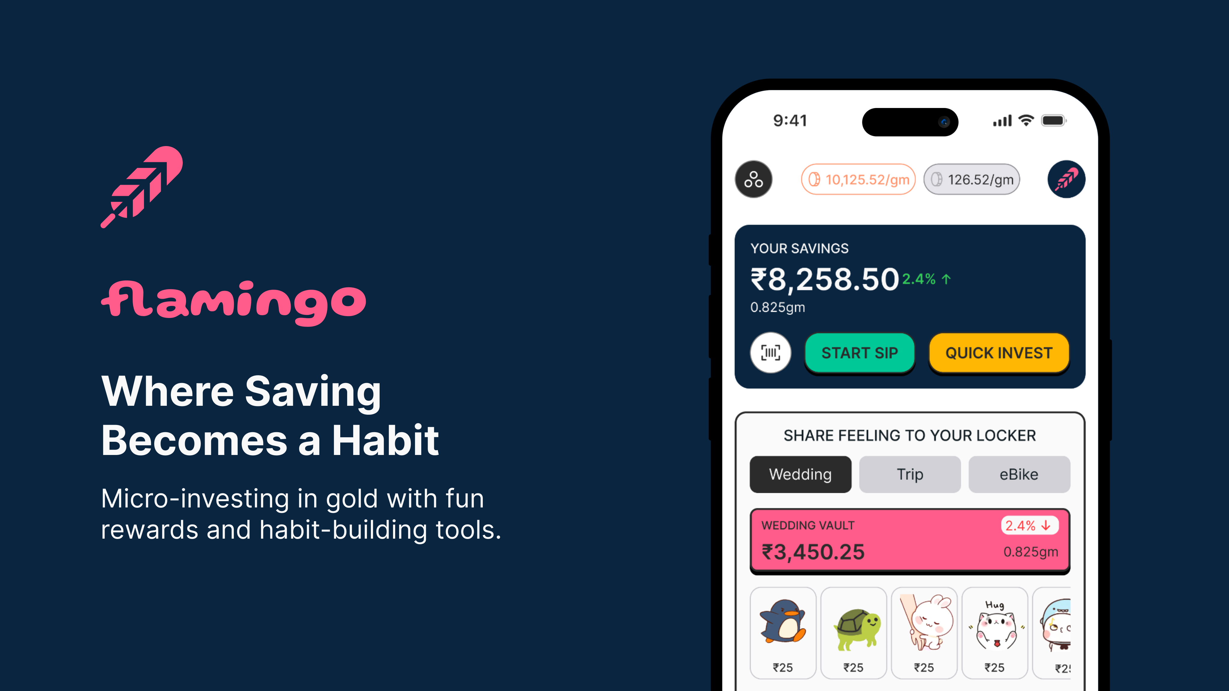 Flamingo: Save Gold Together