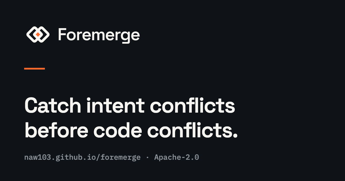 Foremerge