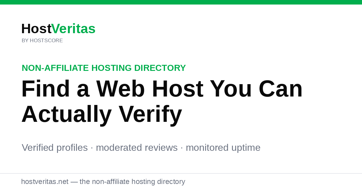 HostVeritas
