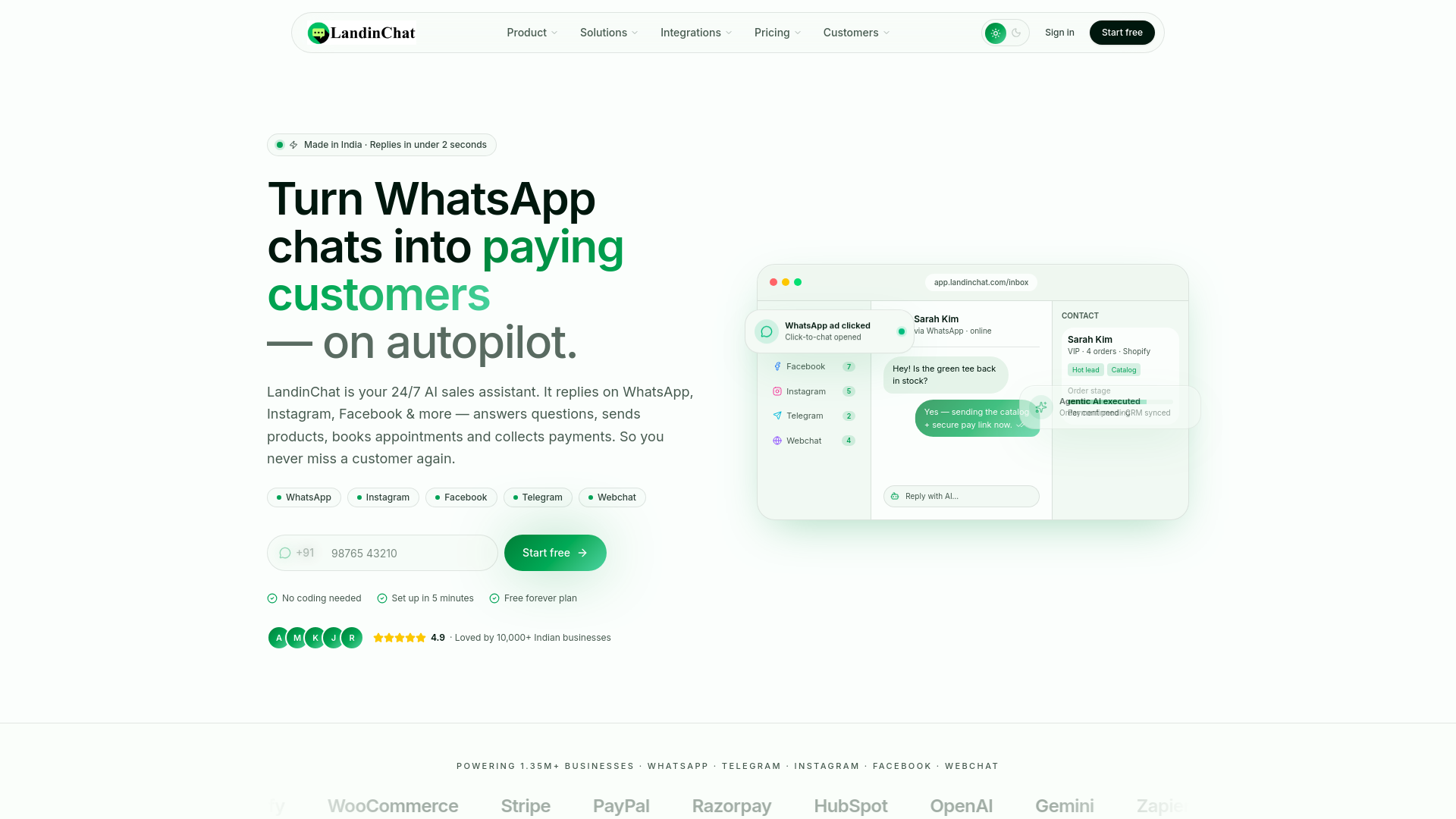 LandinChat