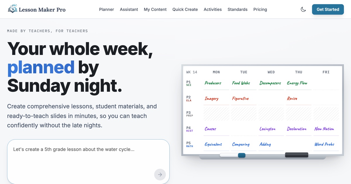 Lesson Maker Pro