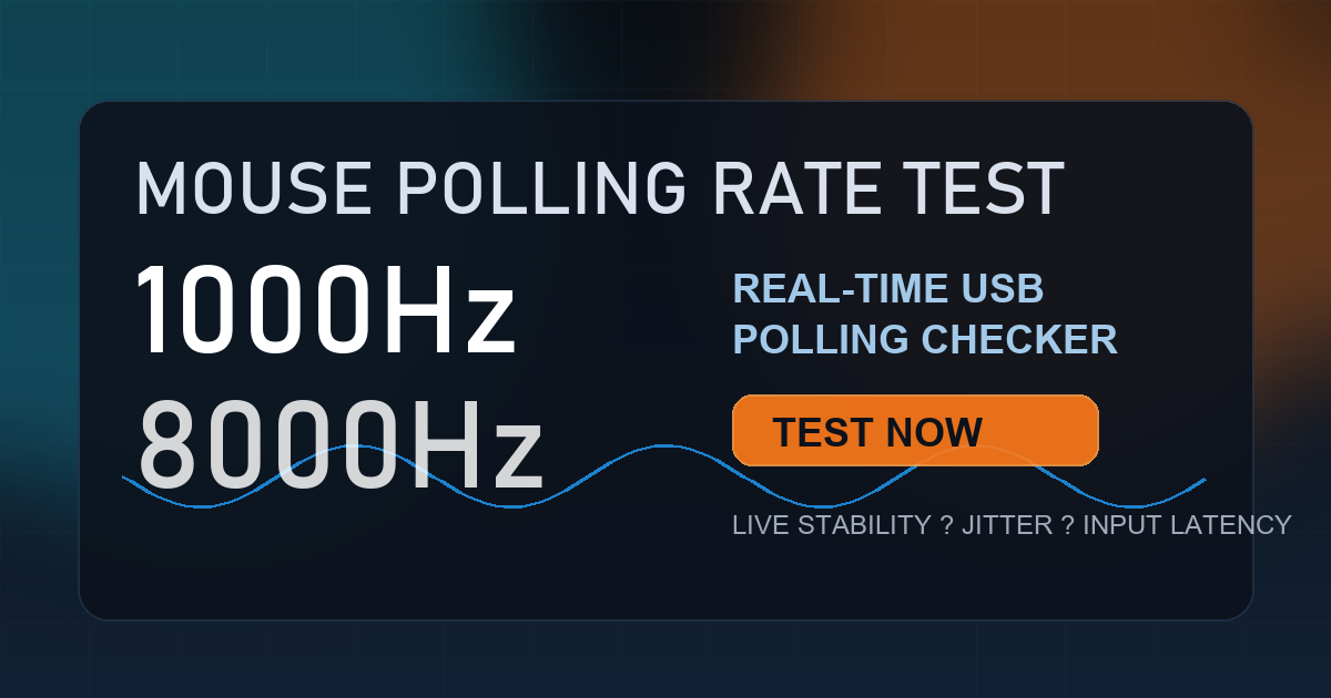 Mouse Polling Rate Test