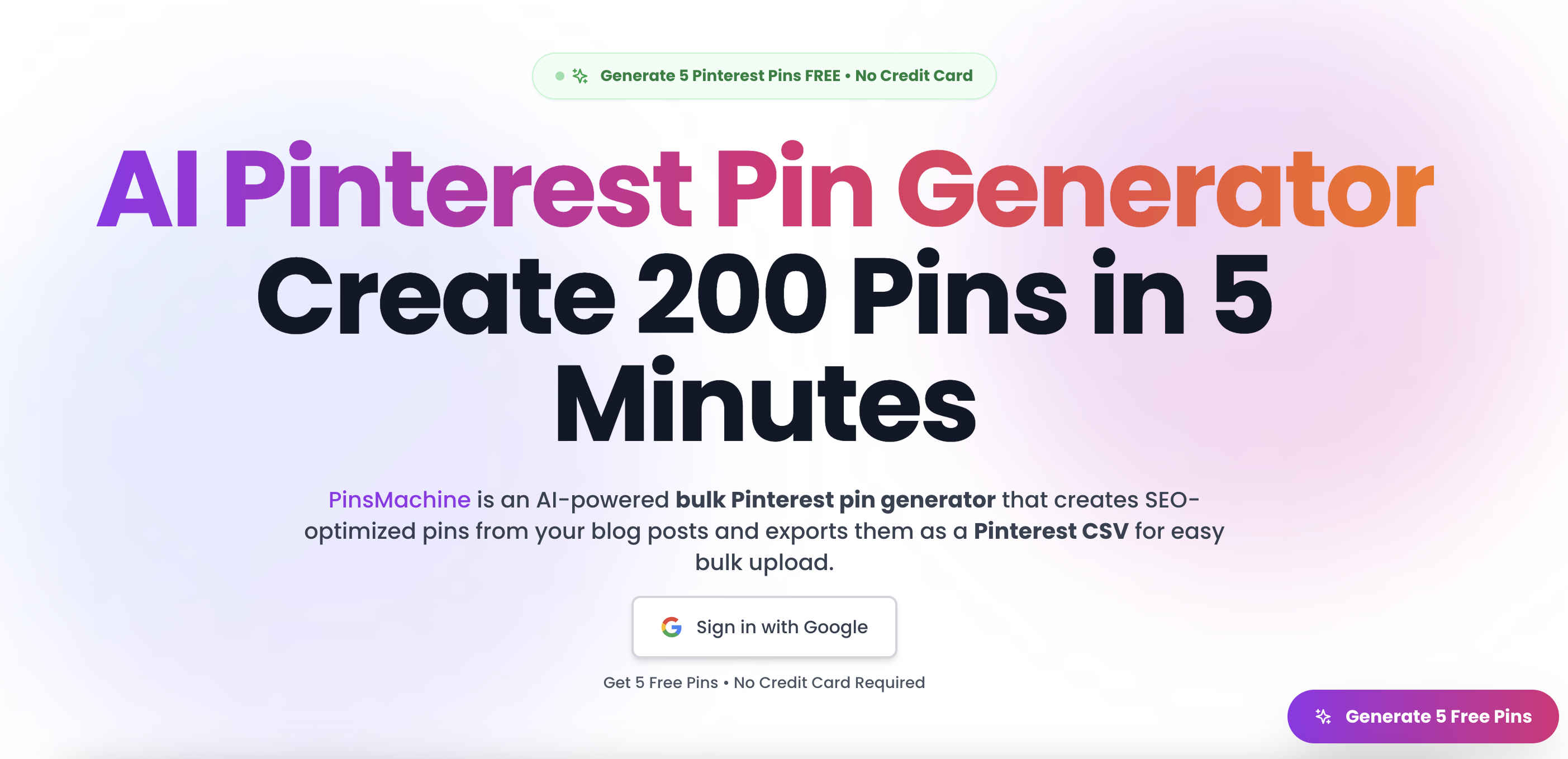 PinsMachine