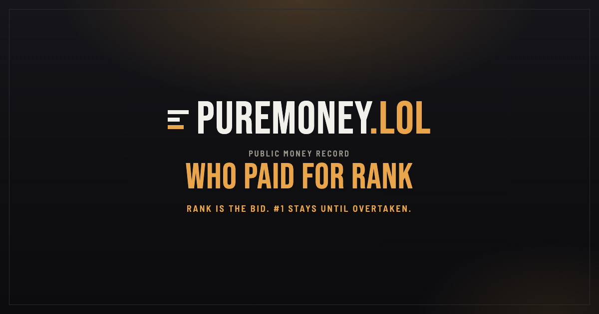 PureMoney.lol
