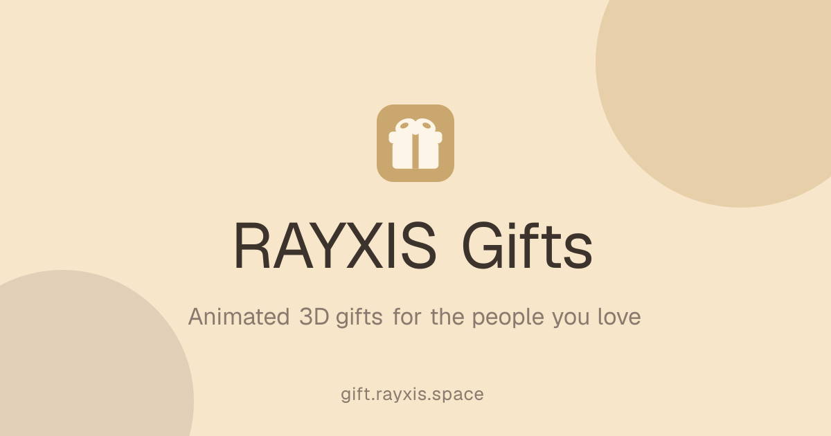 RAYXIS Gifts
