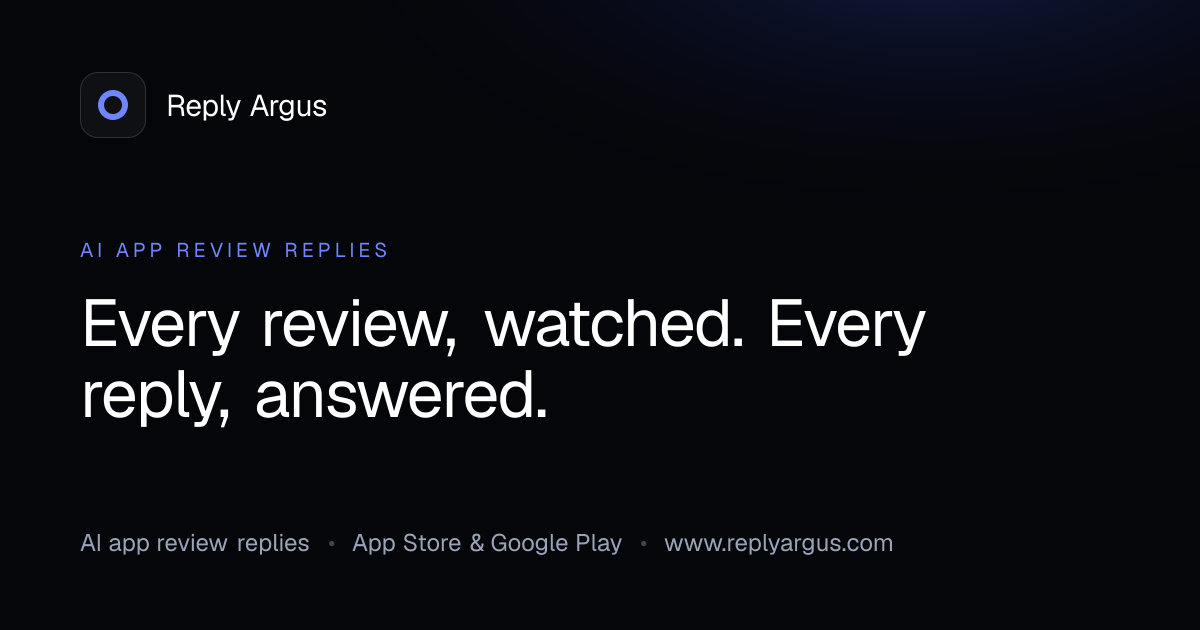 ReplyArgus