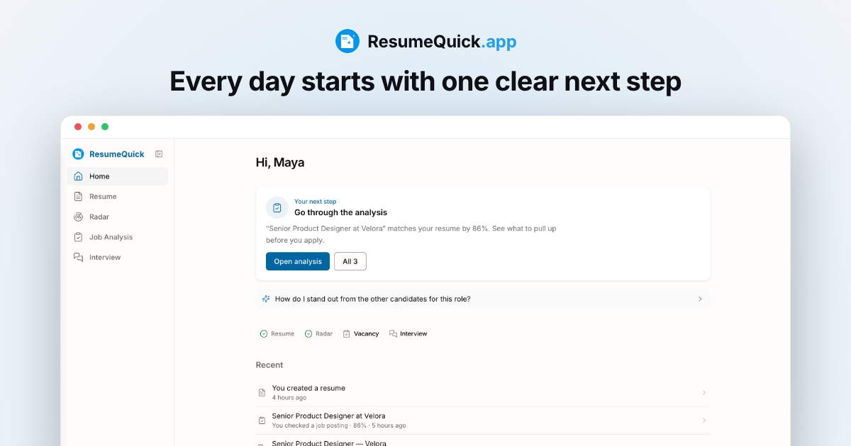ResumeQuick