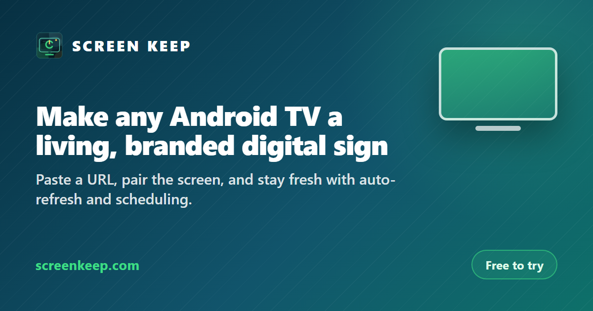 Screen Keep