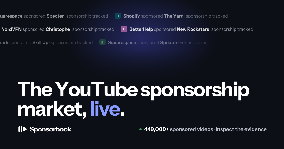 Sponsorbook