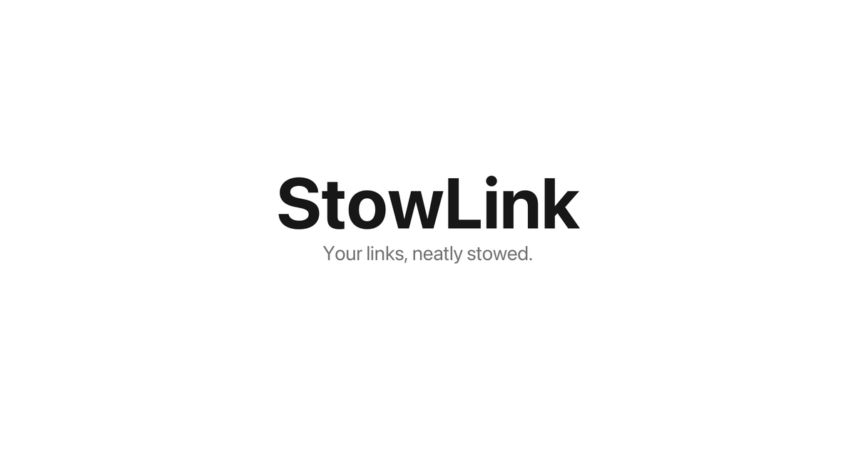 StowLink
