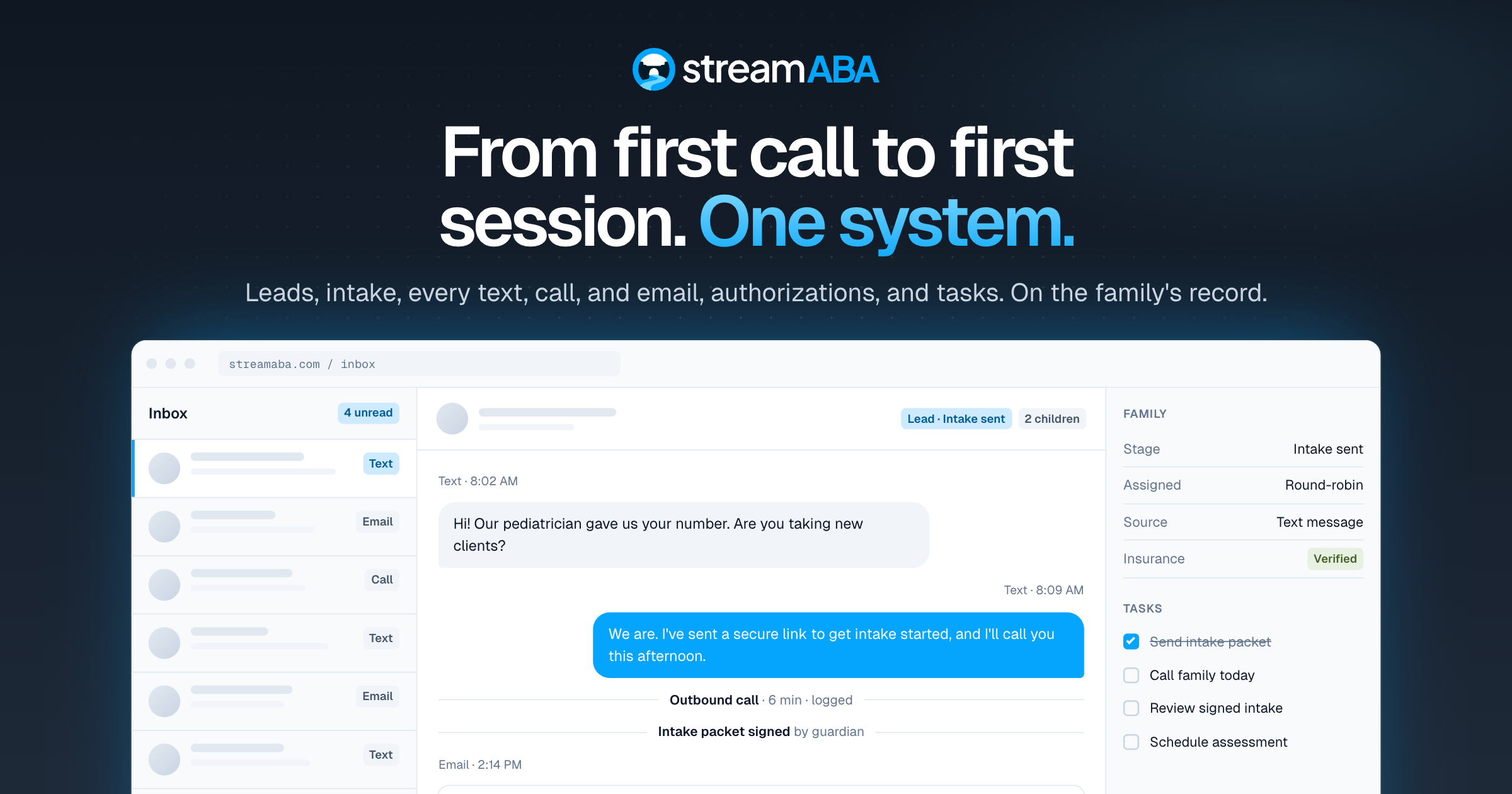 StreamABA
