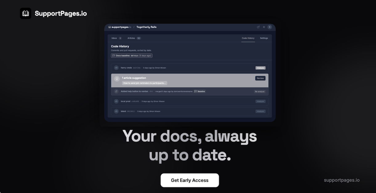 SupportPages.io