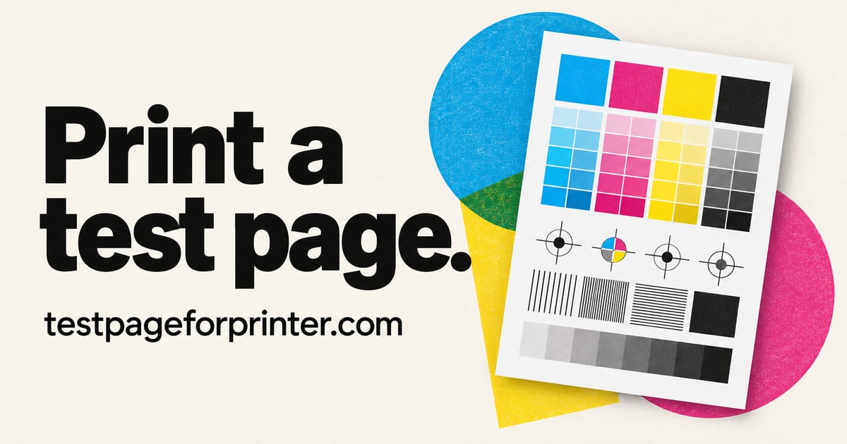 TestPageForPrinter