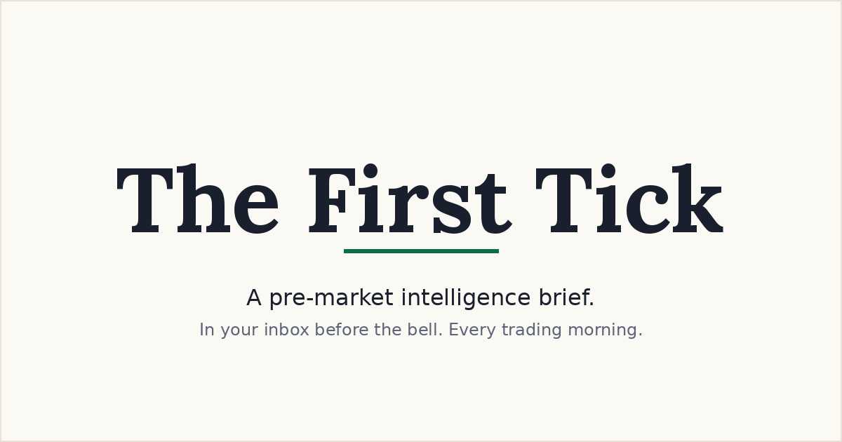 The First Tick