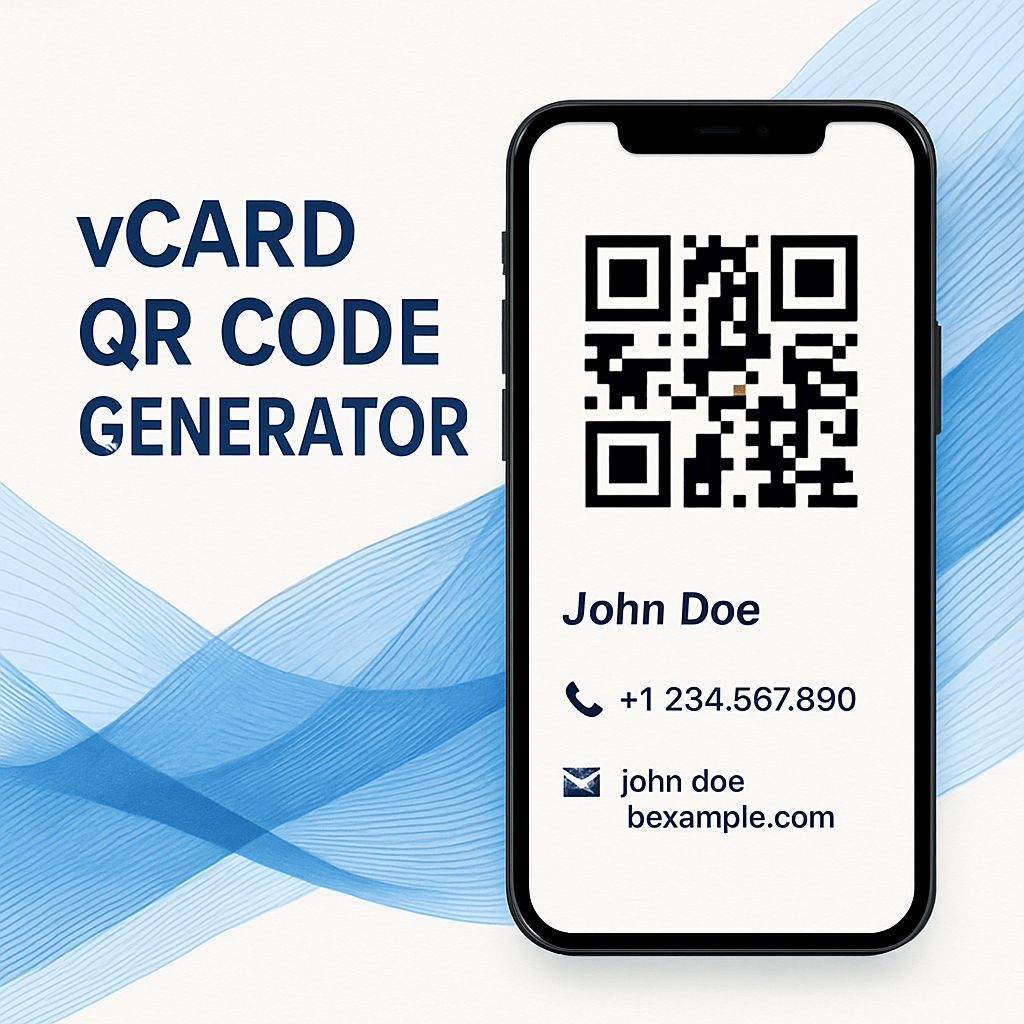 vCard QR Code Generator