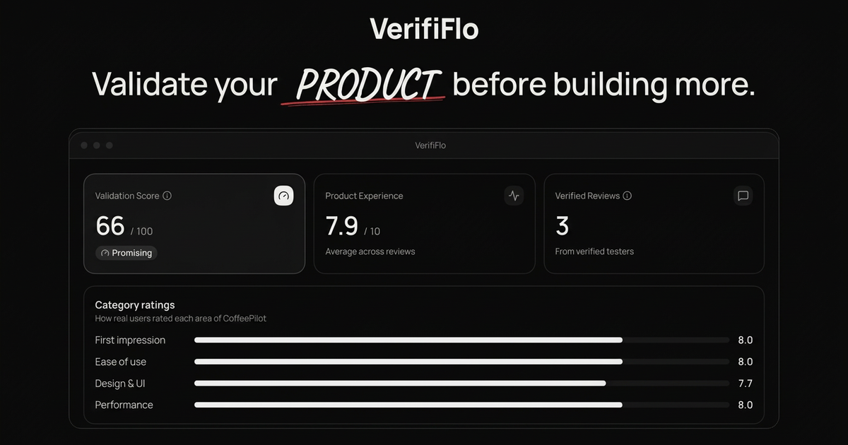 VerifiFlo