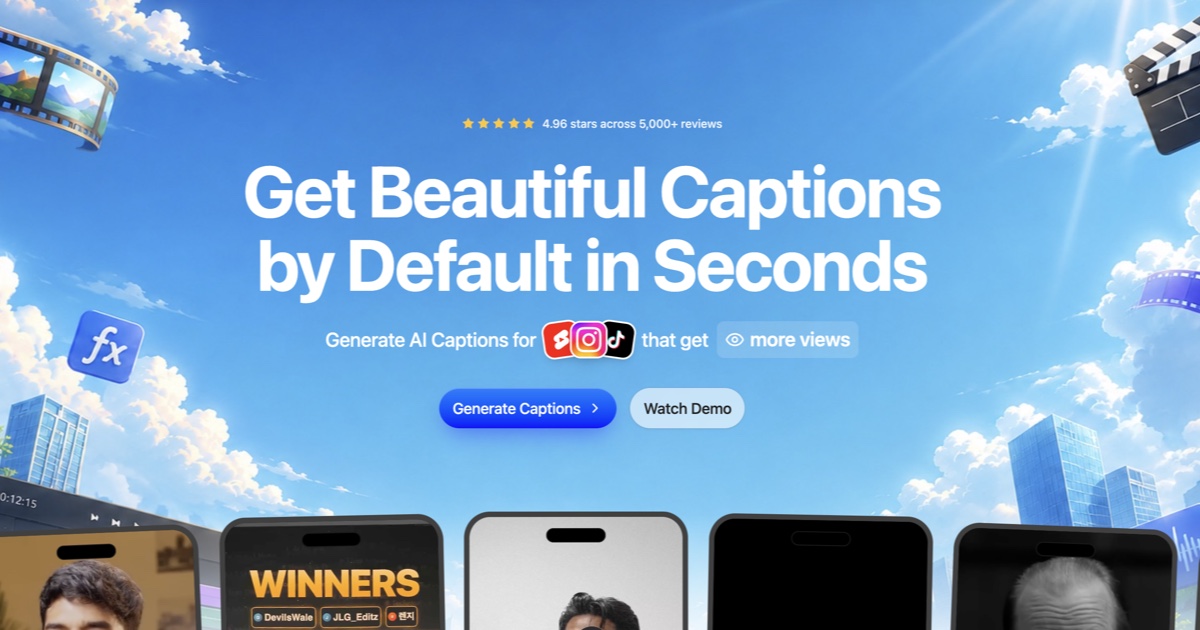 VideoCaptions.AI